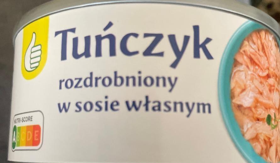 Zdjęcia - Tuńczyk rozdrobniony w sosie własnym Auchan