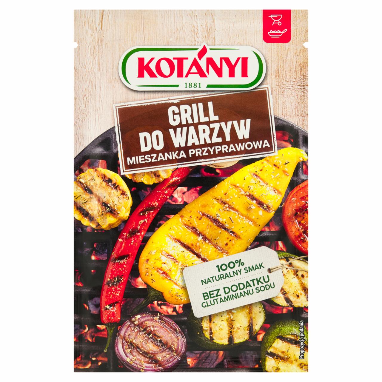 Zdjęcia - Kotányi Mieszanka przyprawowa grill do warzyw 25 g