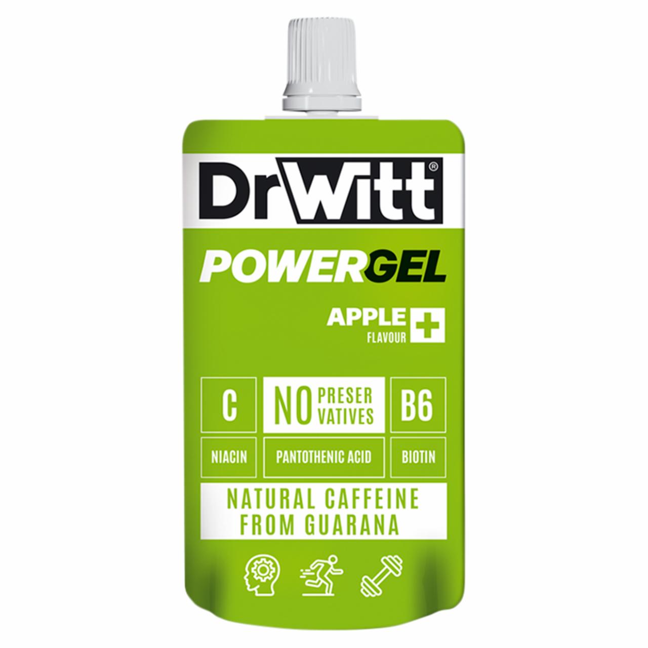 Zdjęcia - DrWitt Żel energetyczny o smaku zielonego jabłuszka 100 g