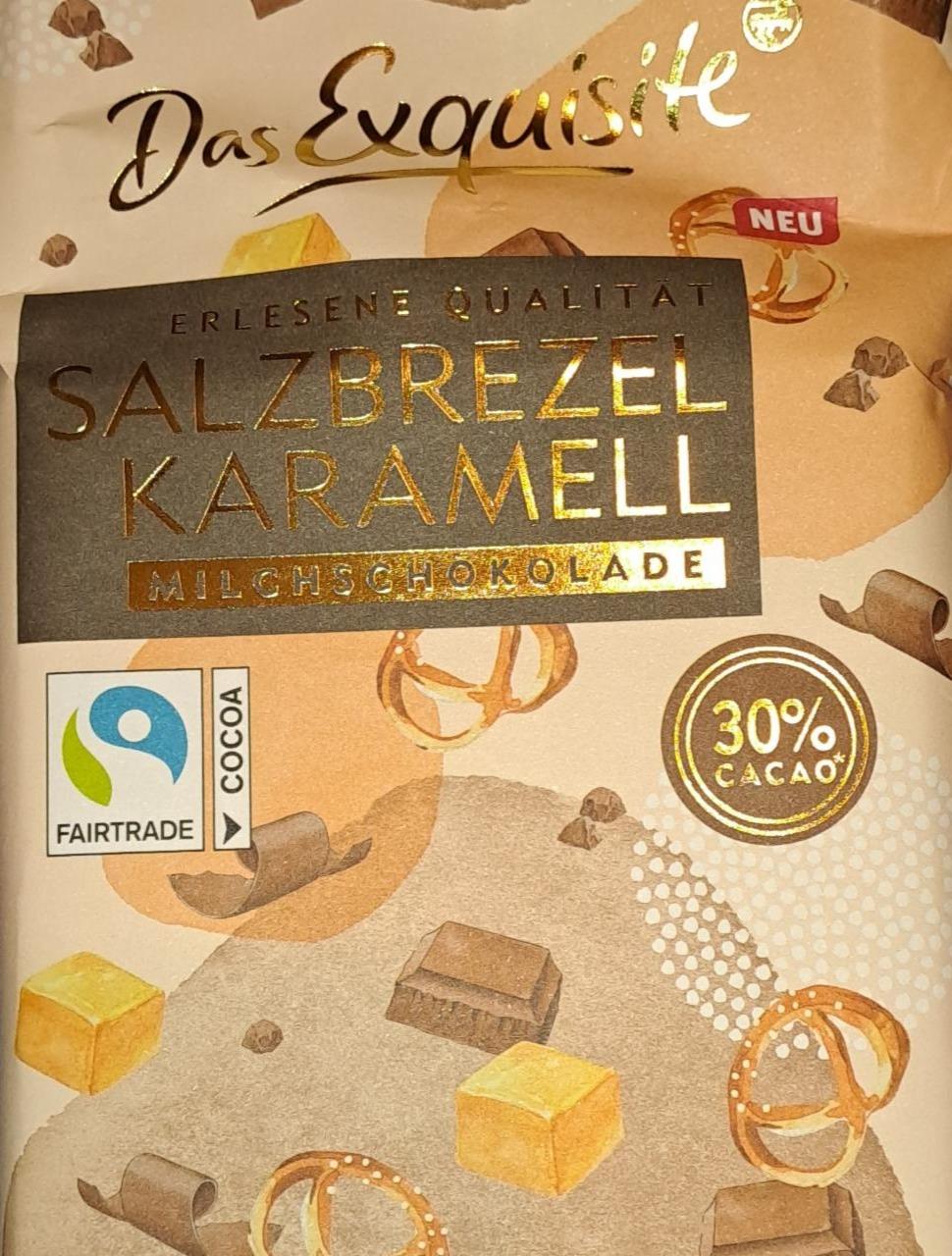 Zdjęcia - Salzbrezel karamell milch chocolate Das Exquisite