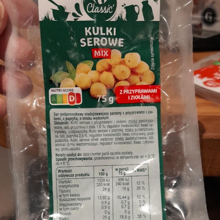 Zdjęcia - Kulki serowe mix z przyprawami i ziołami Carrefour Classic