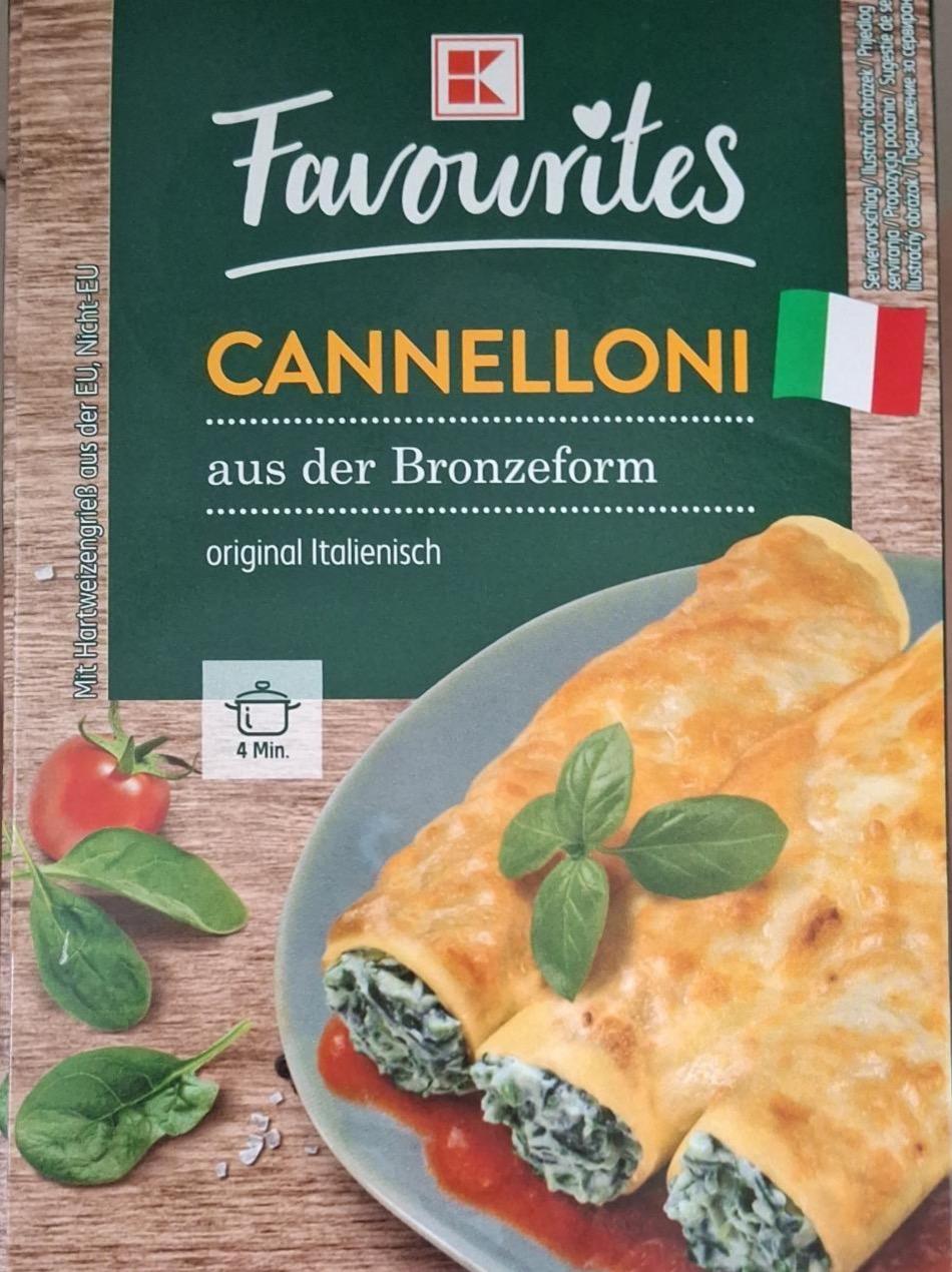 Zdjęcia - Cannelloni aus der bronzeform K-Favourites