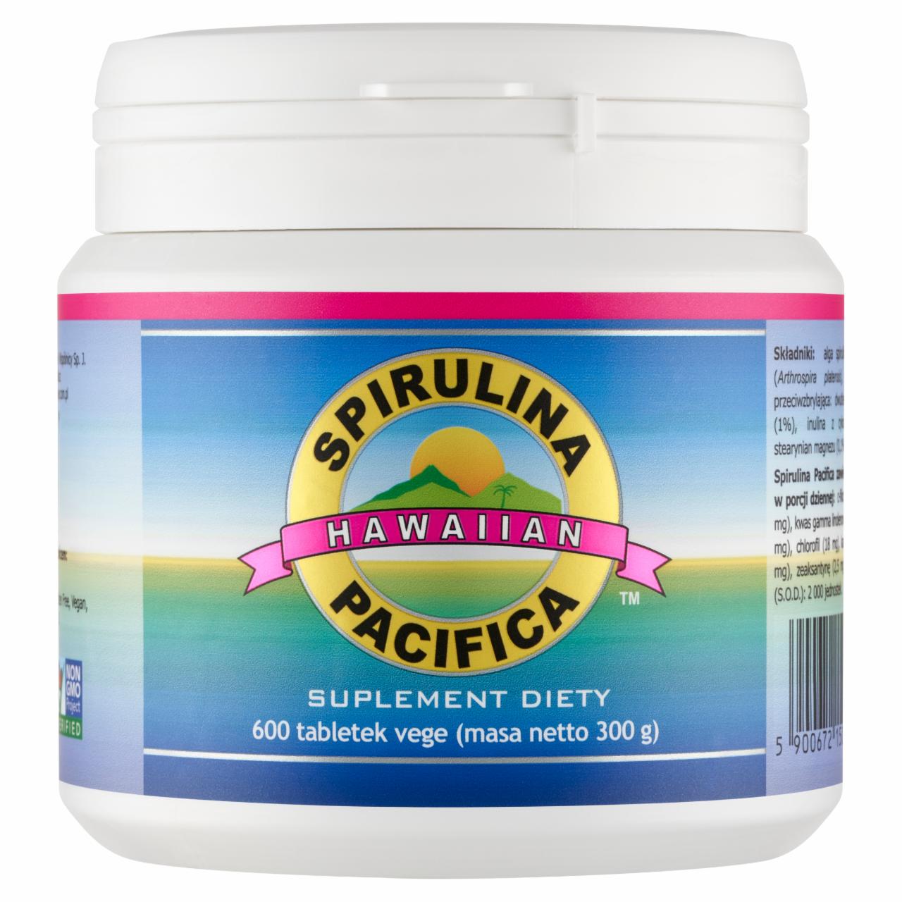 Zdjęcia - Hawaiian Spirulina Pacifica Suplement diety 300 g (600 sztuk)