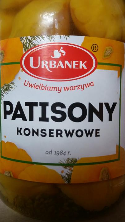 Zdjęcia - Urbanek Patisony konserwowe 910 g