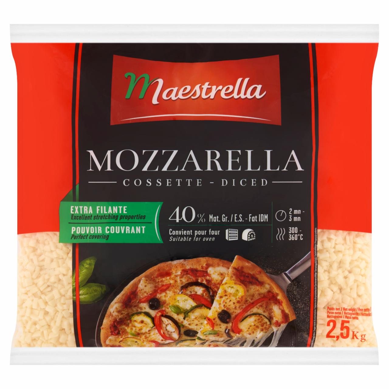 Zdjęcia - Maestrella Mozzarella francuska kostka 2,5 kg