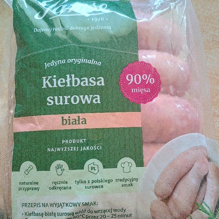 Zdjęcia - Kiełbasa surowa biała Pamso
