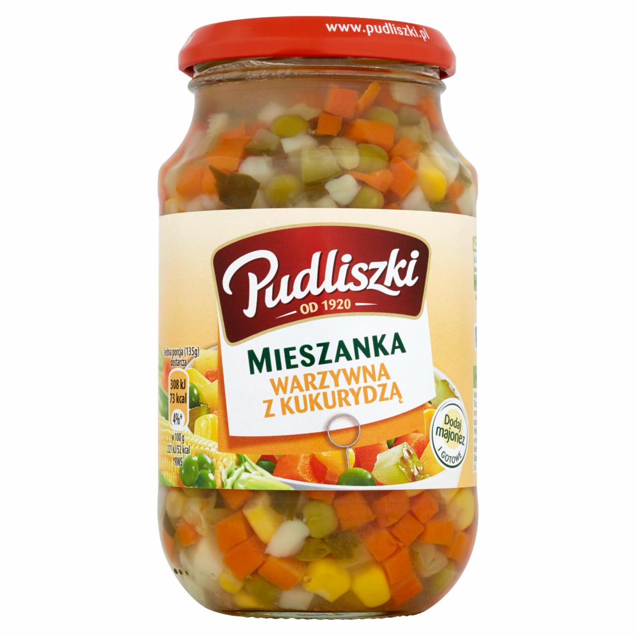 Zdjęcia - Pudliszki Mieszanka warzywna z kukurydzą 450 g