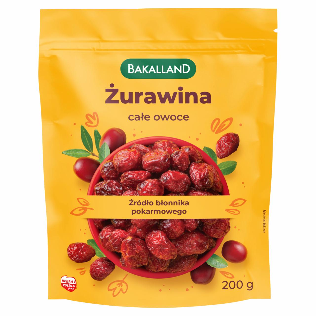 Zdjęcia - Bakalland Żurawina całe owoce 200 g