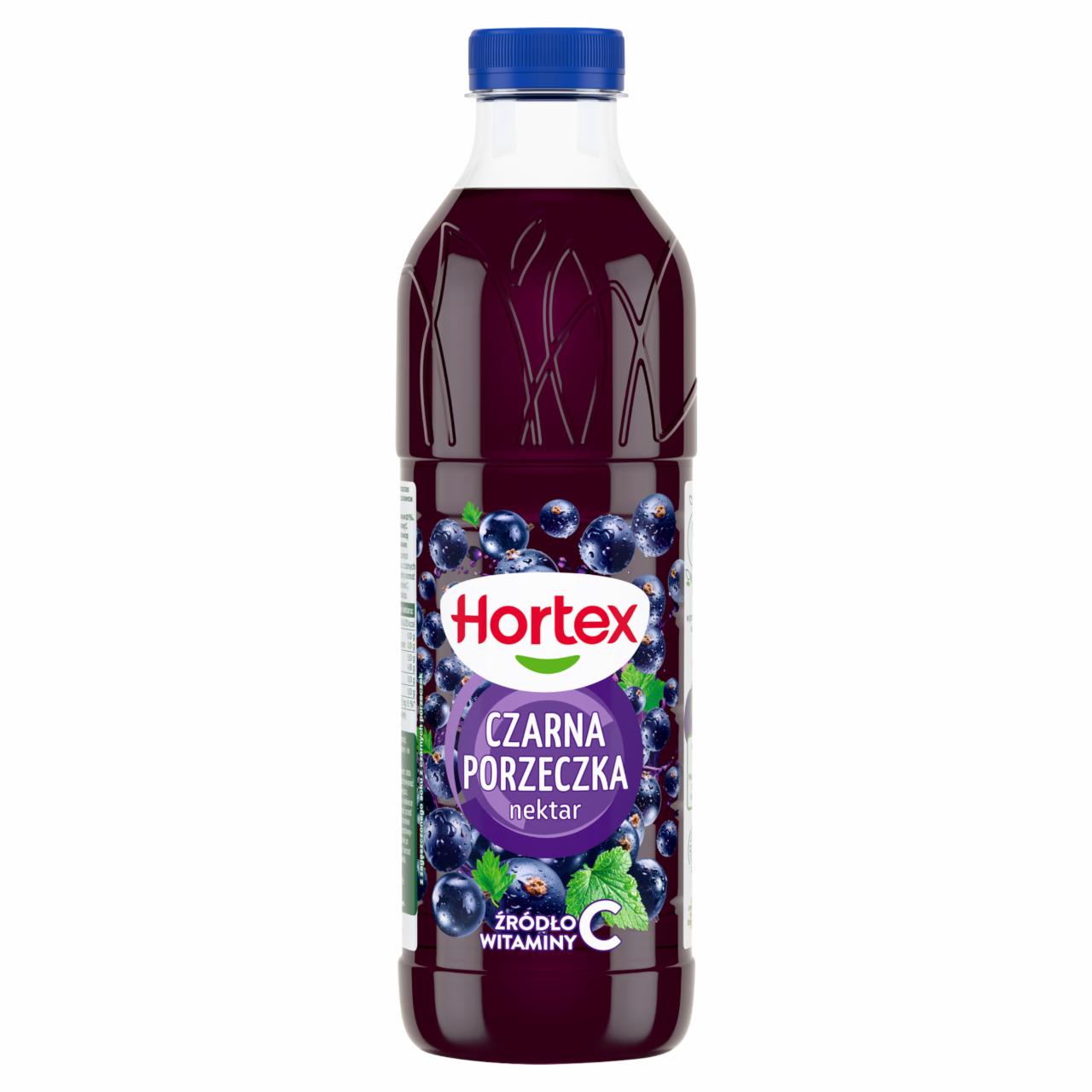 Zdjęcia - Hortex Nektar czarna i czerwona porzeczka 1 l