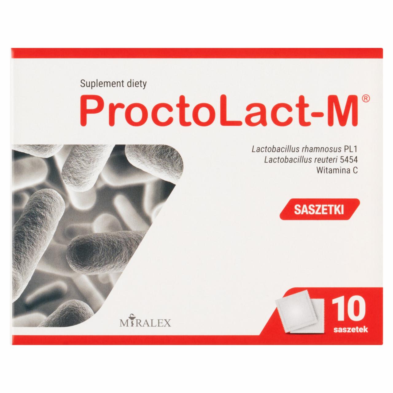 Zdjęcia - ProctoLact-M Suplement diety doustny probiotyk proktologiczny 20 g (10 x 2 g)