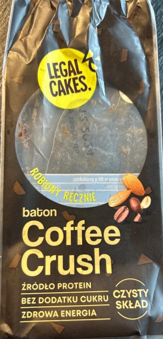 Zdjęcia - baton coffee crush Legal cakes