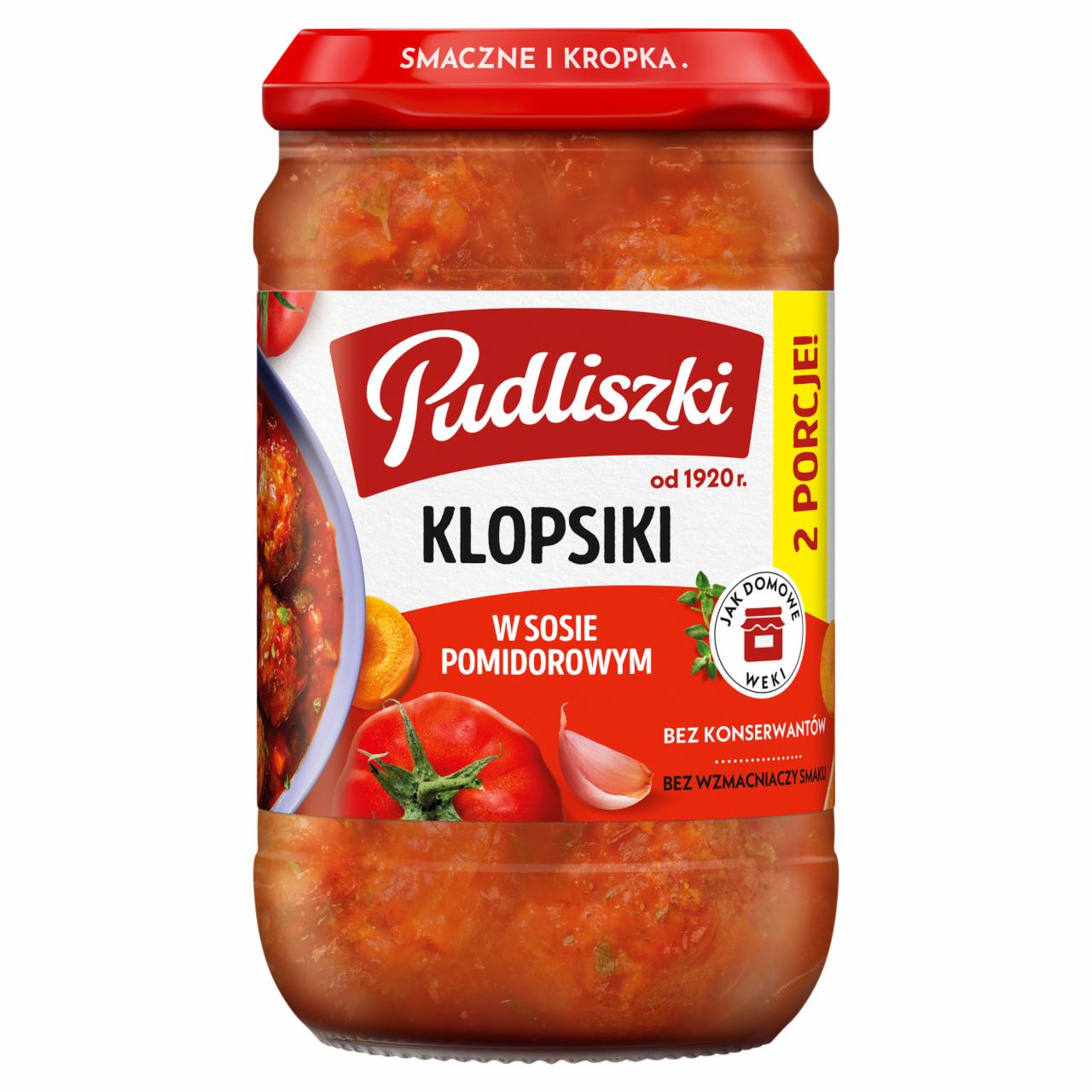 Zdjęcia - Pudliszki Klopsiki w sosie pomidorowym 590 g 