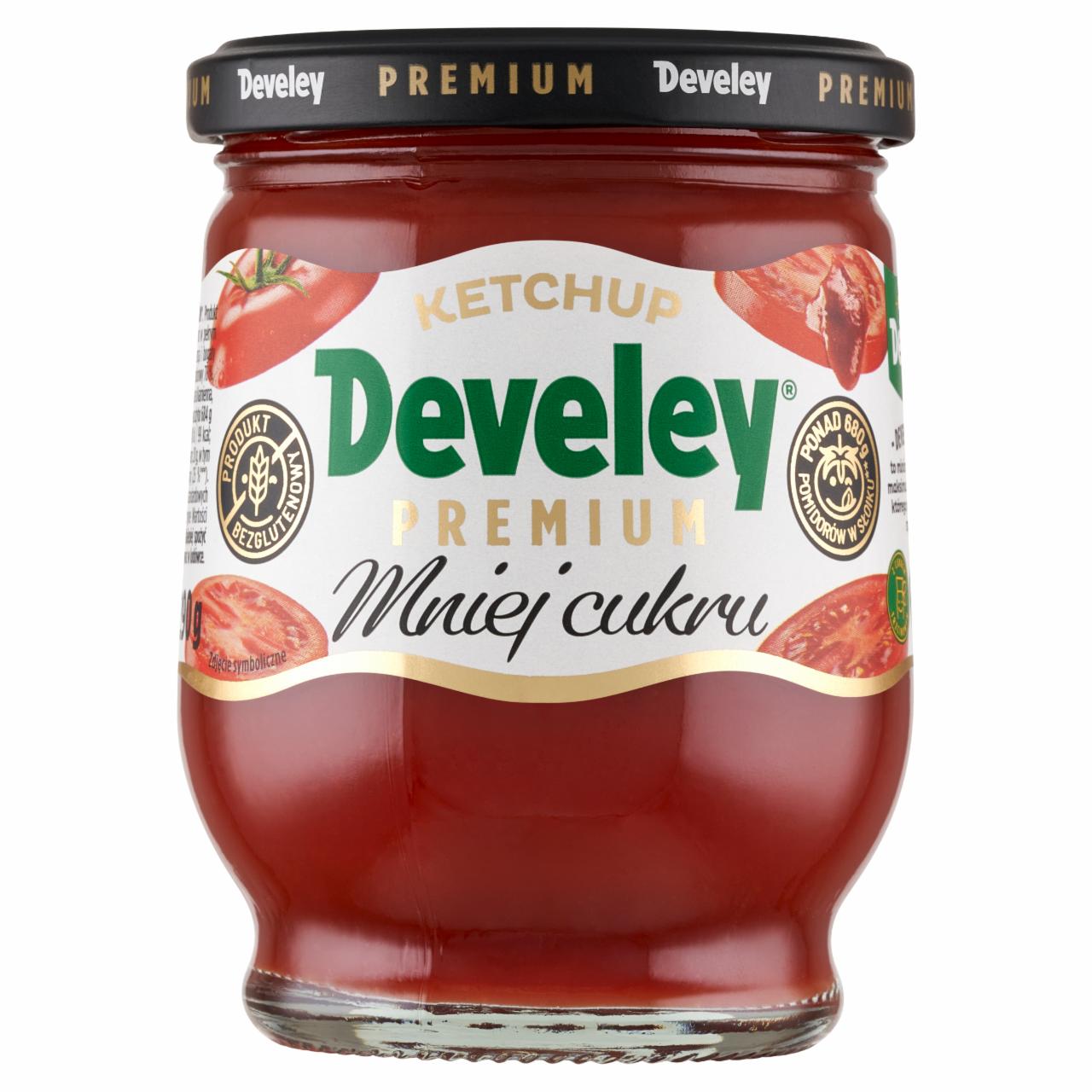 Zdjęcia - Develey Premium Ketchup mniej cukru 290 g