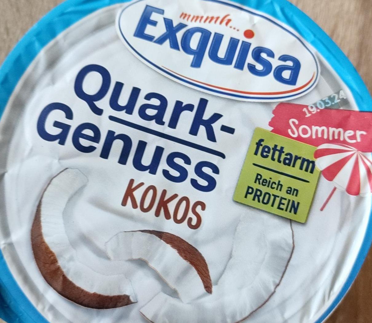 Zdjęcia - Quark genuss kokos Exquisa