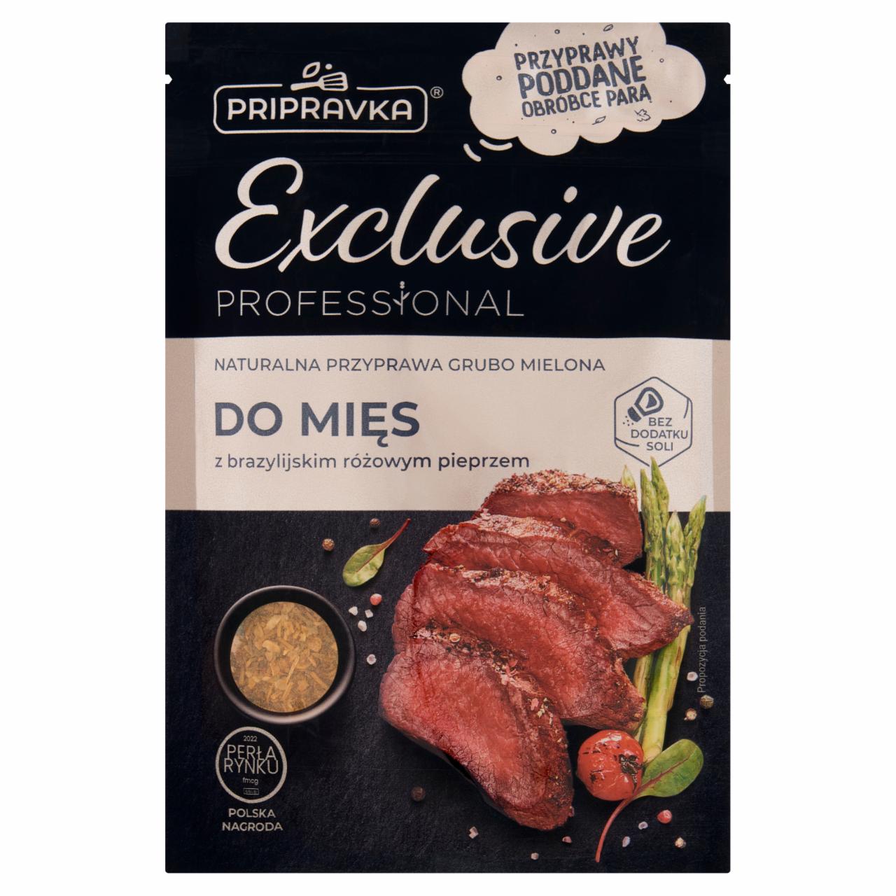 Zdjęcia - Pripravka Exclusive Professional Naturalna przyprawa grubo mielona do mięs 50 g