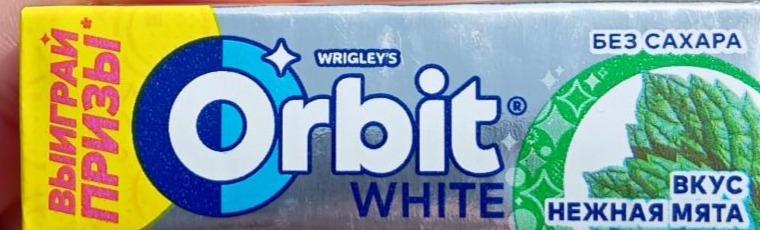 Zdjęcia - Orbit White Freshmint Bezcukrowa guma do żucia 64 g (46 sztuk)