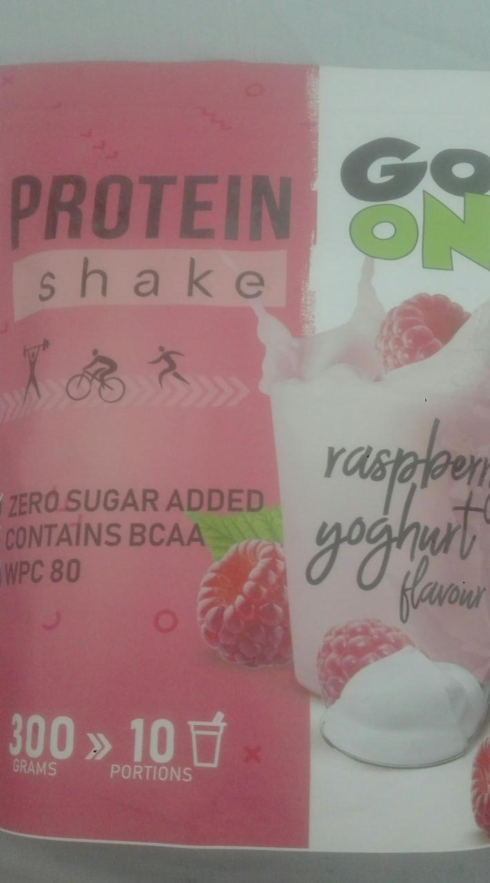 Zdjęcia - Sante Go On Suplement diety shake proteinowy o smaku malinowo-jogurtowym 300 g