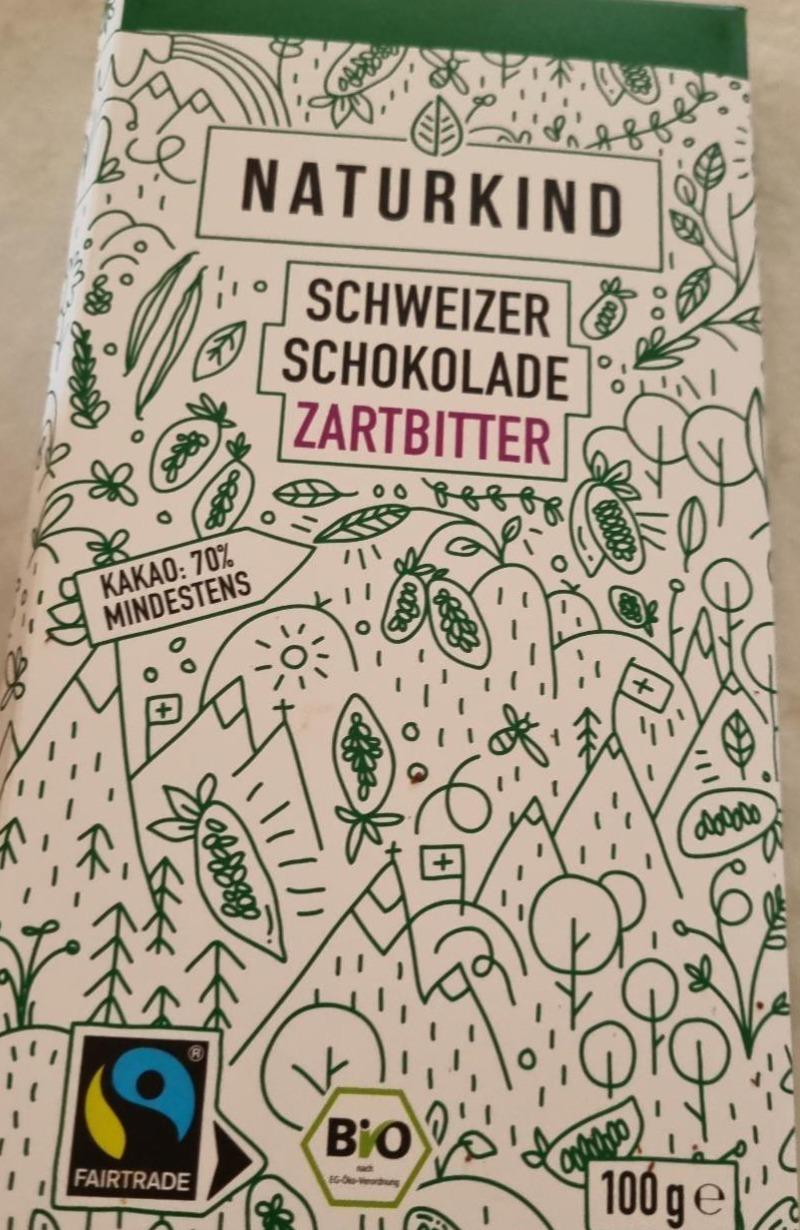 Zdjęcia - Schweizer schokolade zartbitter Naturkind