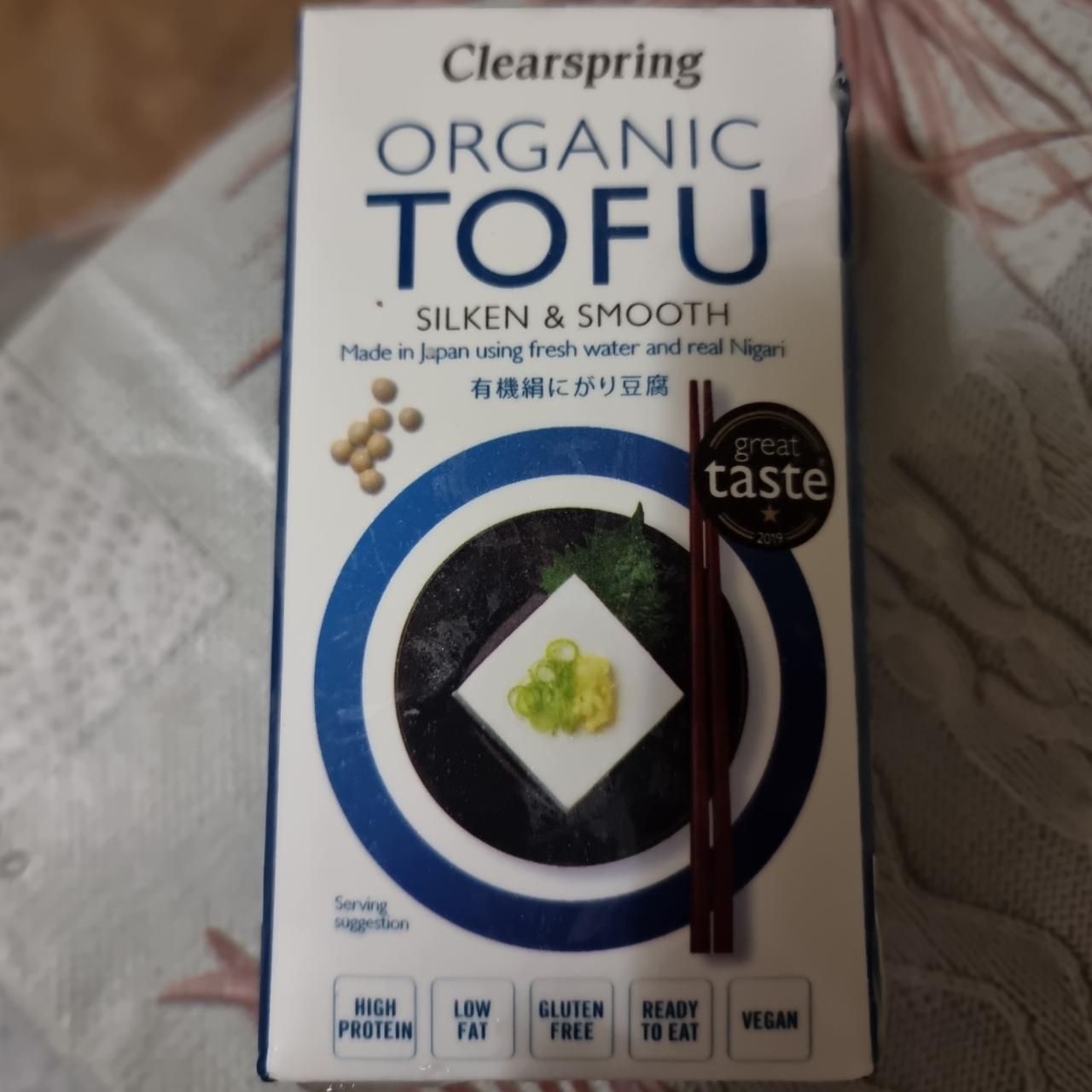 Zdjęcia - Organic tofu silken & smooth Clearspring