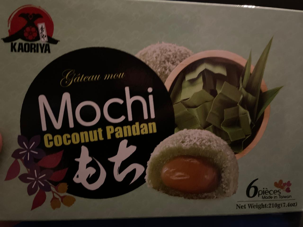 Zdjęcia - Mochi coconut pandan Kaoriya