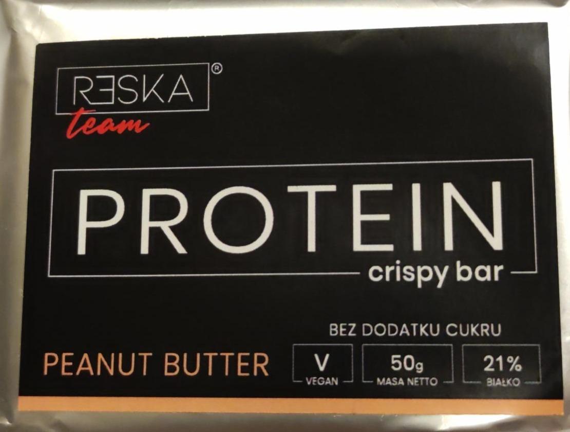 Zdjęcia - Protein crispy ba peanut butter Reska