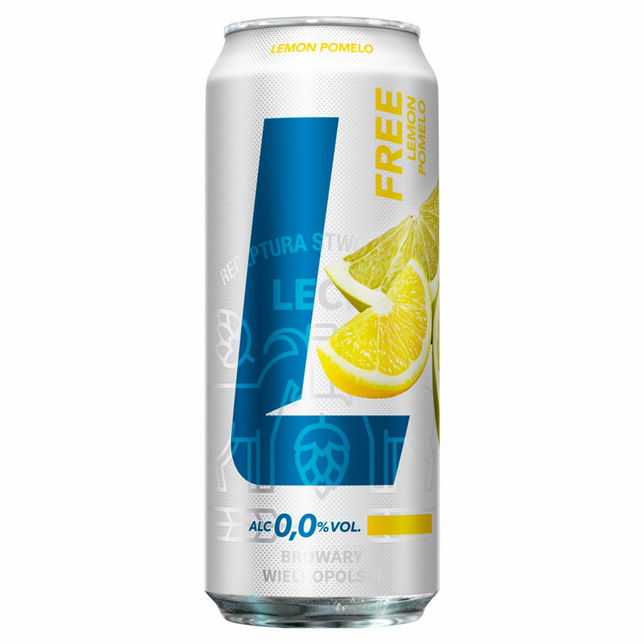 Zdjęcia - Lech Free Piwo bezalkoholowe o smaku yuzu i pomelo 500 ml