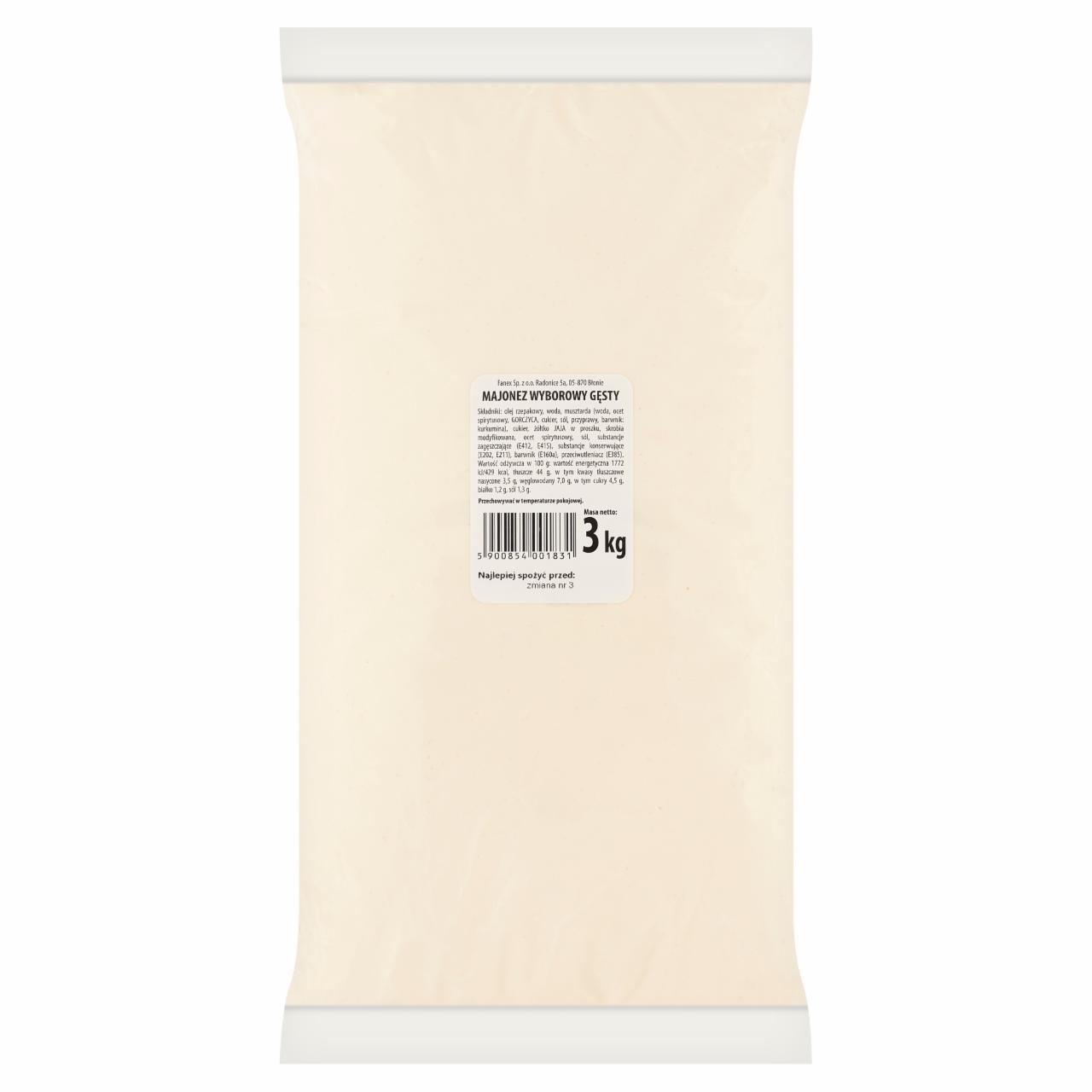 Zdjęcia - Majonez wyborowy gęsty 3 kg