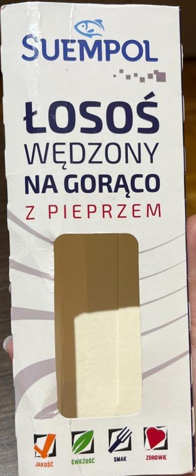 Zdjęcia - Łosoś wędzony na gorąco 125 g Suempol