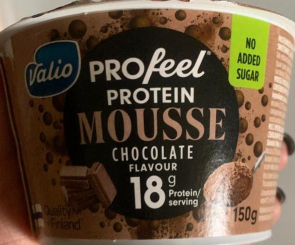 Zdjęcia - Profeel protein mousse chocolate flavour Valio