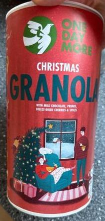 Zdjęcia - Christmas granola OneDayMore