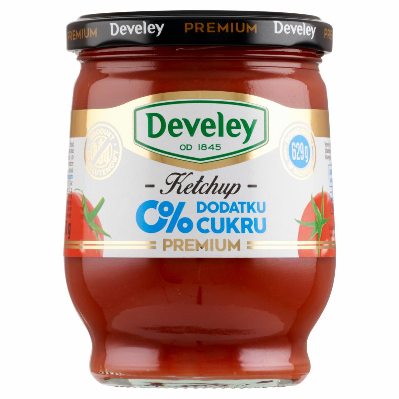 Zdjęcia - Develey Premium Ketchup 0 % dodatku cukru 260 g