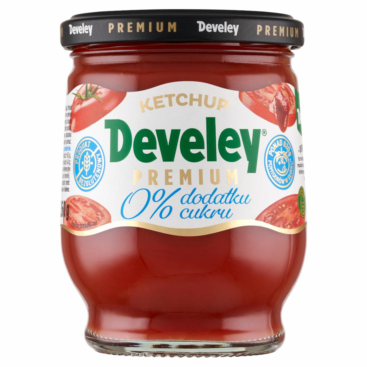 Zdjęcia - Develey Premium Ketchup 0 % dodatku cukru 260 g