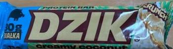 Zdjęcia - Protein bar creamy coconut DZIK