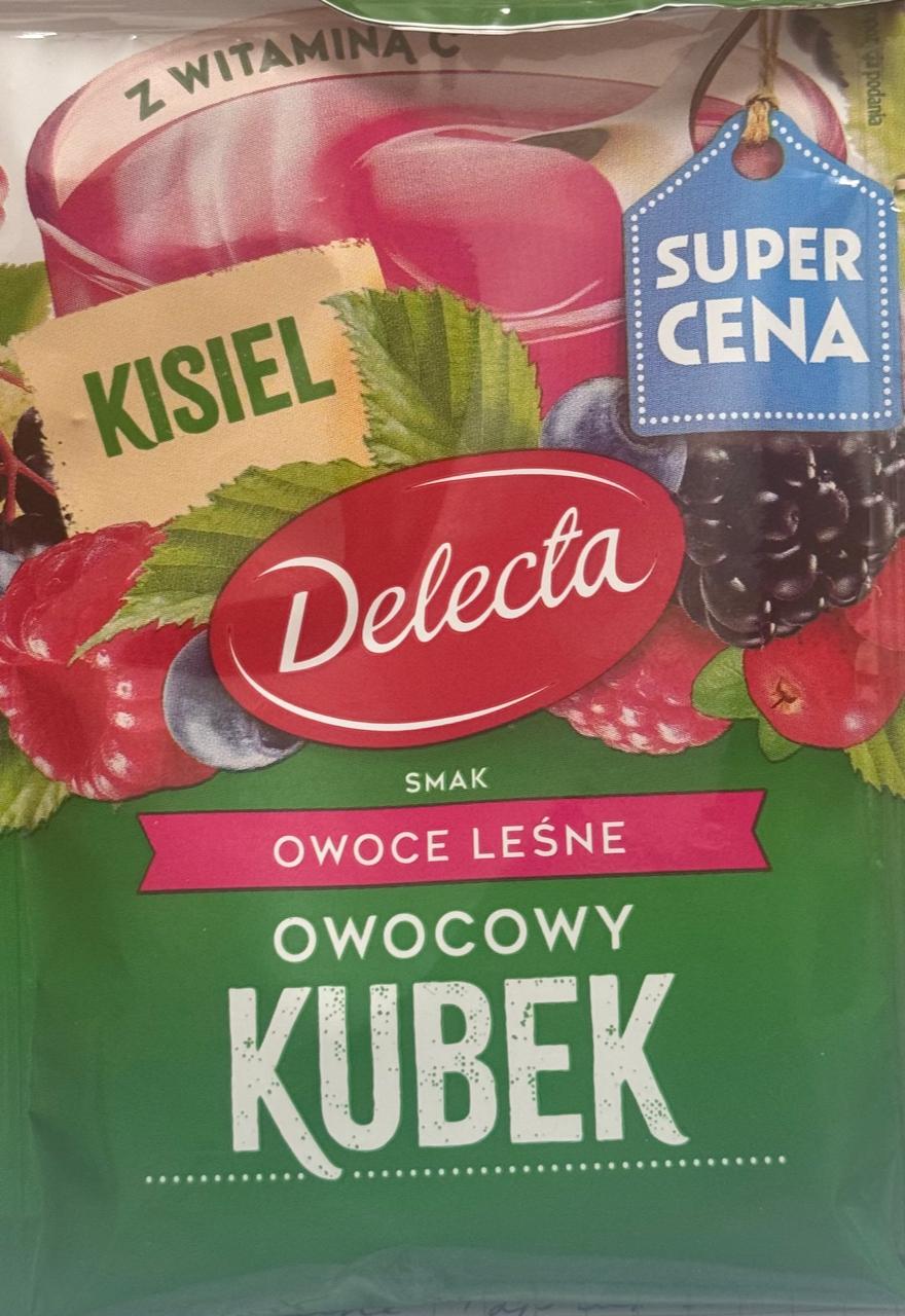 Zdjęcia - Delecta Owocowy kubek Kisiel smak owoce leśne 30 g
