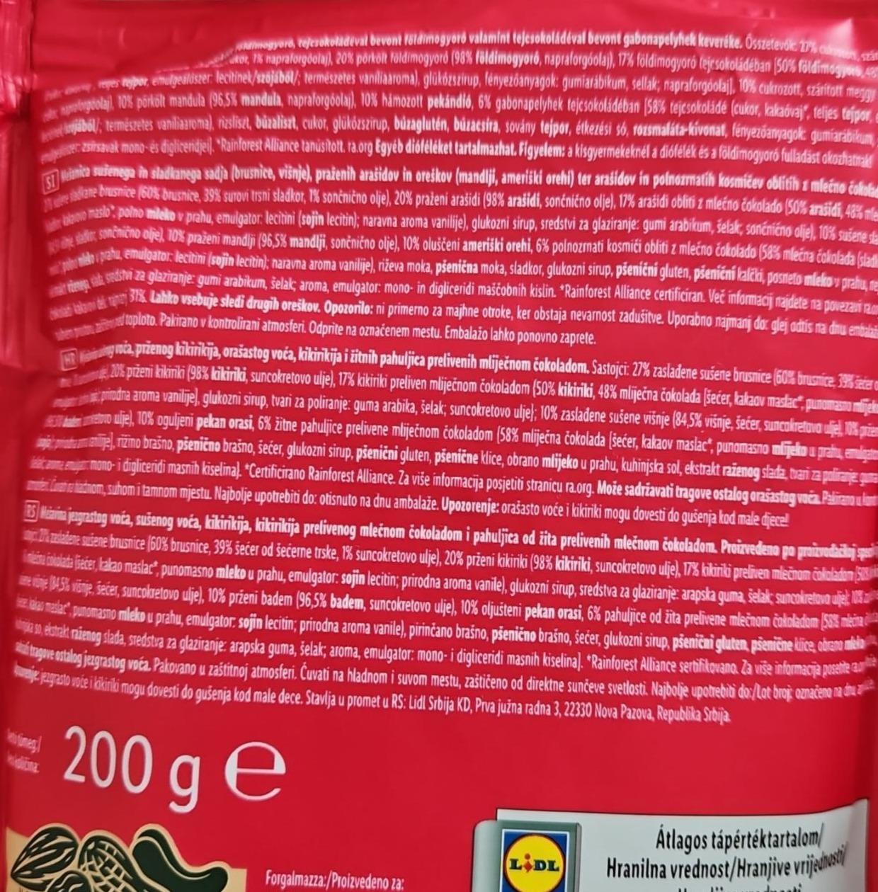 Zdjęcia - Fruits and nuts chocolate mix Alesto