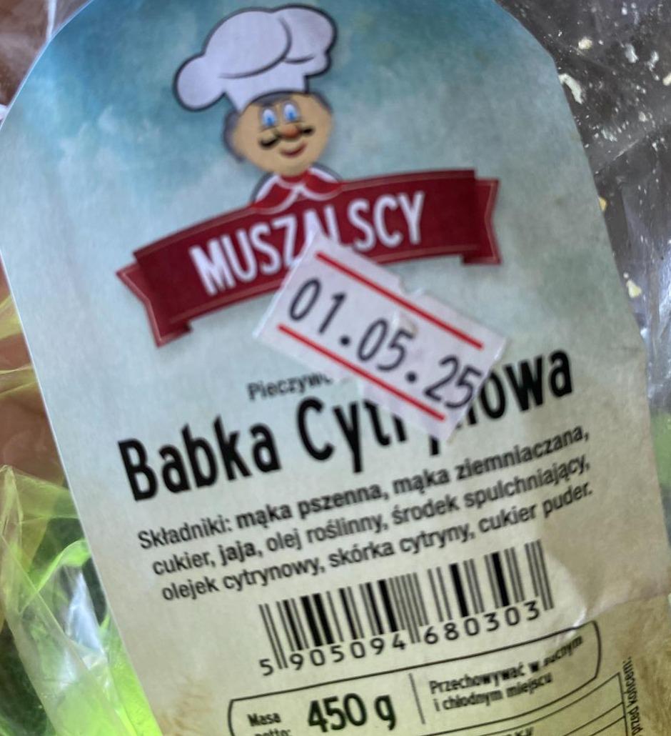 Zdjęcia - Babka cytrynowa Muszalscy