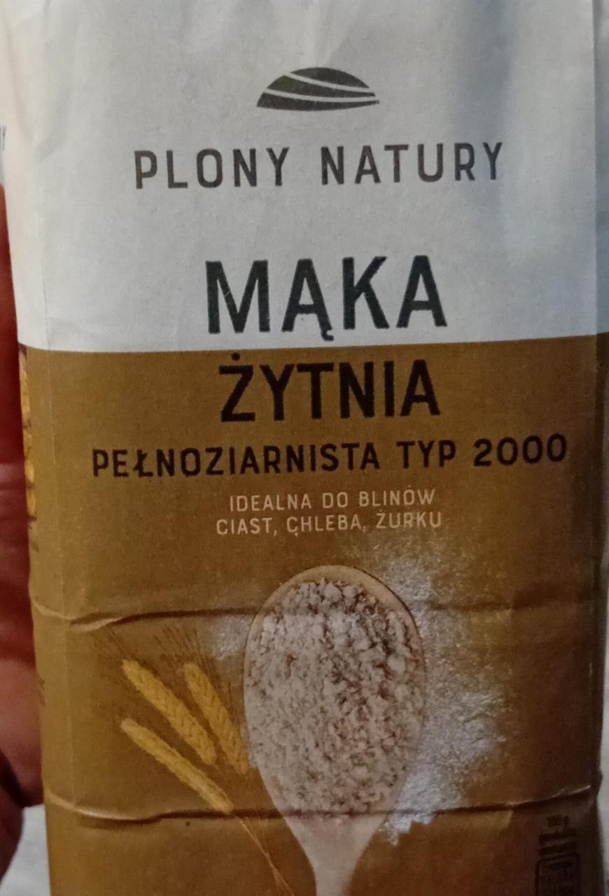 Zdjęcia - Mąka żytnia pełnoziarnista typ 2000 Plony Natury
