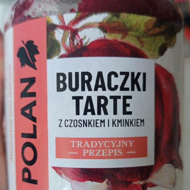 Zdjęcia - Buraczki tarte z czosnkiem i kminkiem Polan