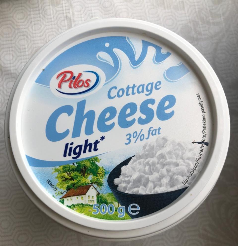 Zdjęcia - Cottage cheese light 3% Pilos