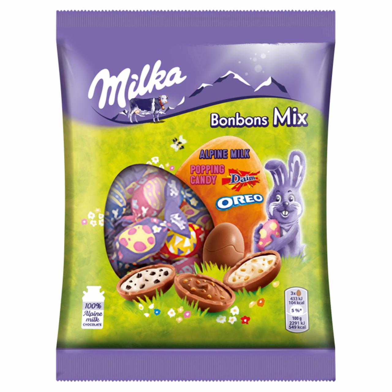 Zdjęcia - Milka Bonbons Mix Mieszanka czekolady 132 g