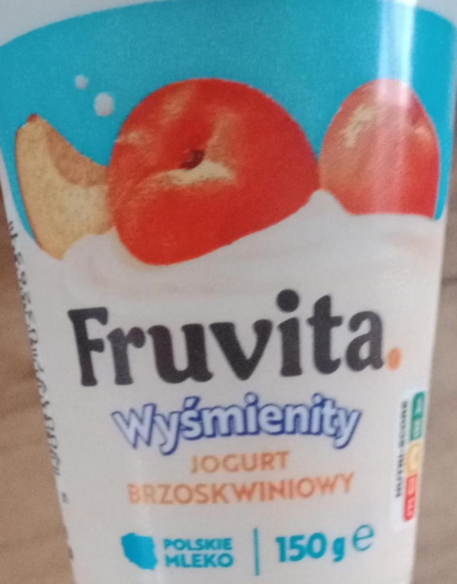 Zdjęcia - Wyśmienity jogurst brzoskwiniowy Fruvita