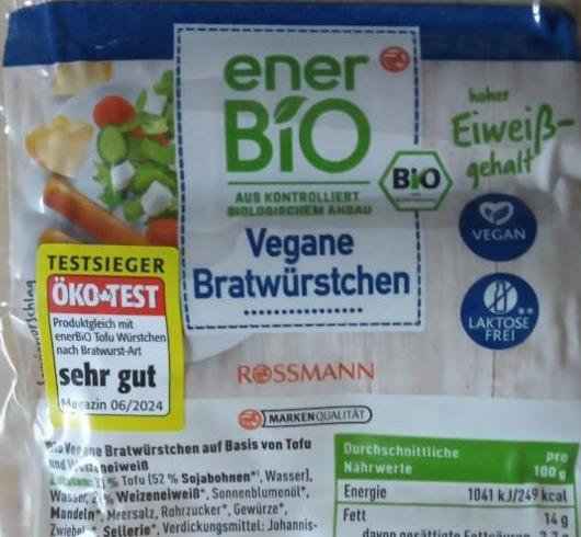 Zdjęcia - Vegane bratwurstchen EnerBio