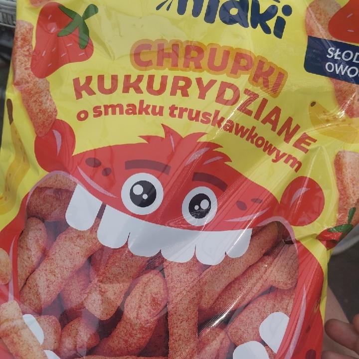 Zdjęcia - Vhrupki kukurydziane truskawkowe Głodniaki