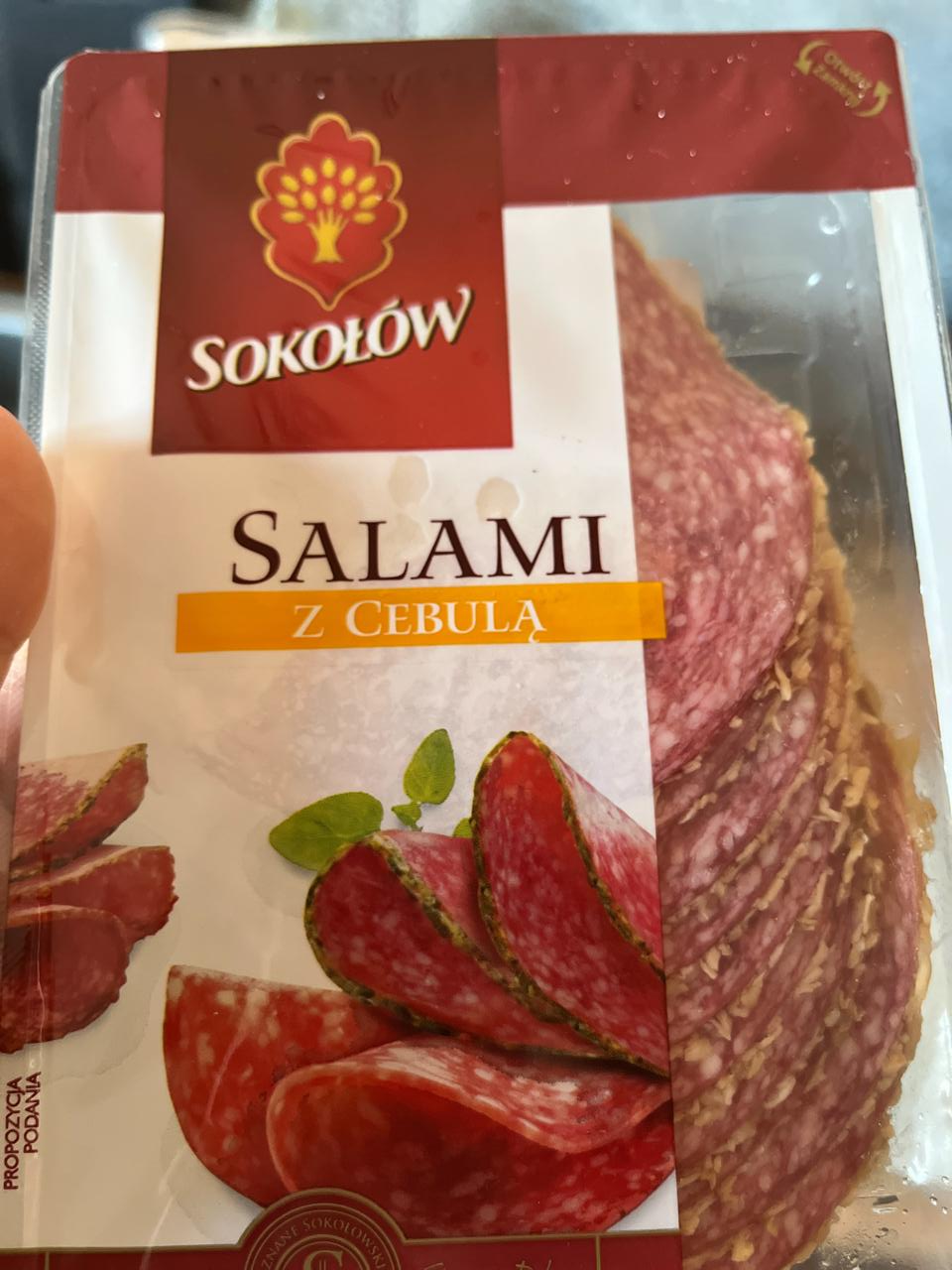 Zdjęcia - Sokołów Salami w obsypce pomidor 100 g