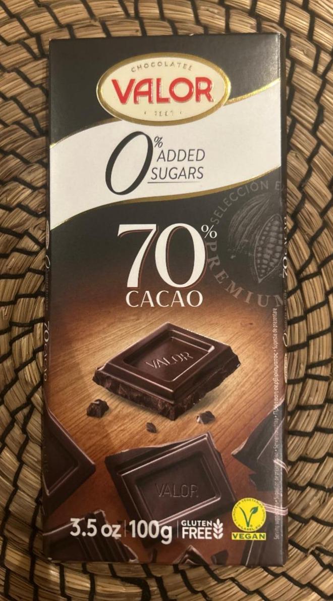 Zdjęcia - 70 % Dark Czekolada Valor