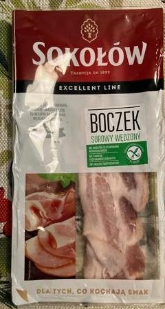 Zdjęcia - Boczek surowy wędzony Sokołów