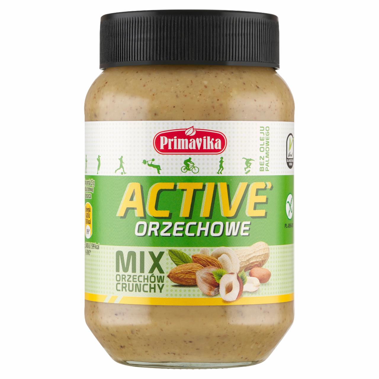 Zdjęcia - Primavika Active Pasta orzechowa z 4 rodzajów prażonych orzechów 470 g