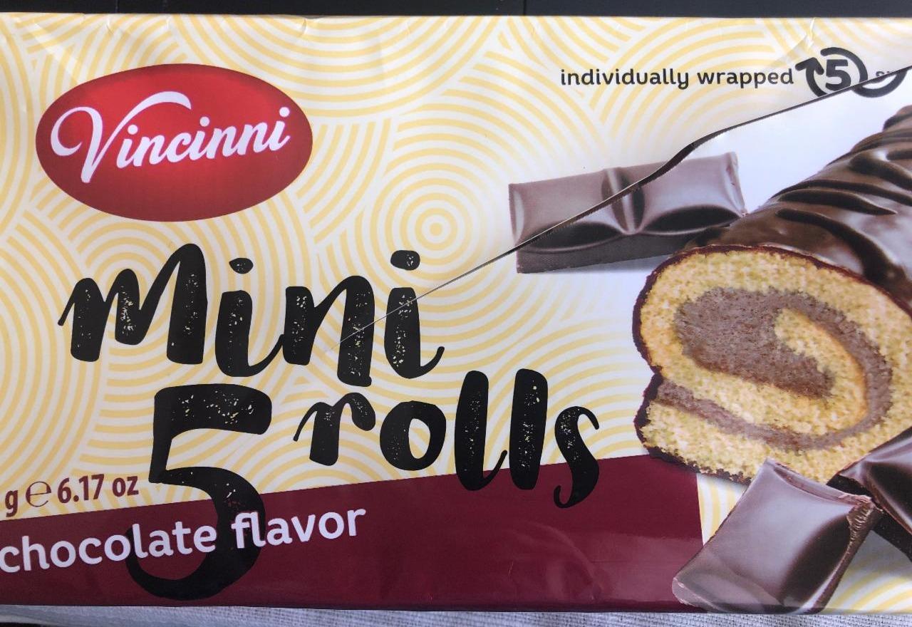 Zdjęcia - Mini 5 rolls chocolate flavor Vincinni