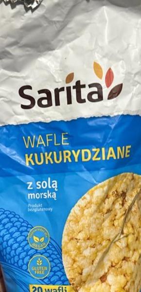 Zdjęcia - Wafle kukurydziane z solą morską Sarita