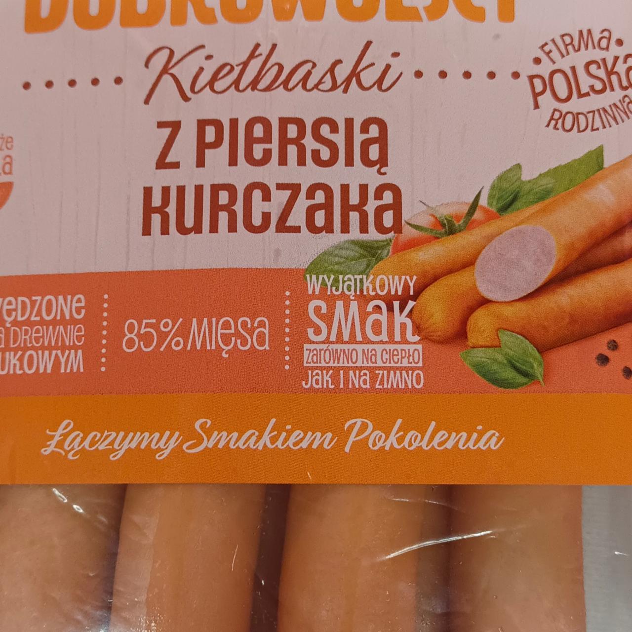 Zdjęcia - Kiełbaski z piersią kurczaka Dobrowolscy